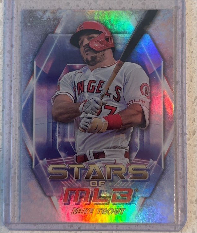 2023 Topps Stars of MLB #SMLB-2 Mike Trout — front