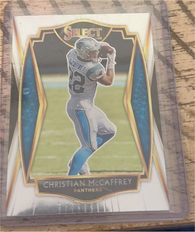 2020 Panini Select #106 Christian McCaffrey — front