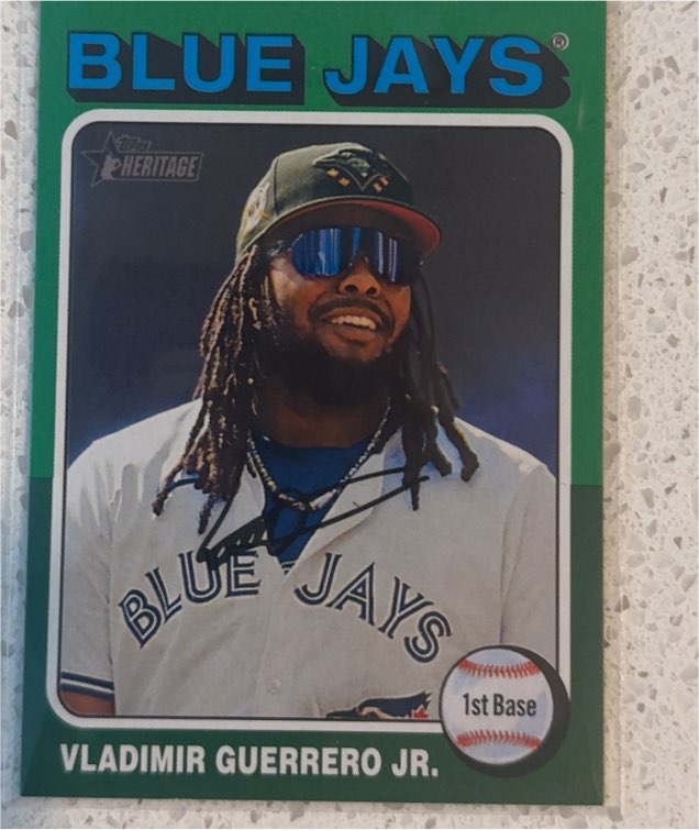 2024 Topps Heritage High Number #508 Vladimir Guerrero Jr. — front