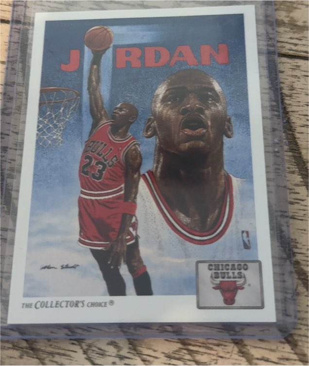 1991 Upper Deck The Collectors Choice #75 Michael Jordan — front