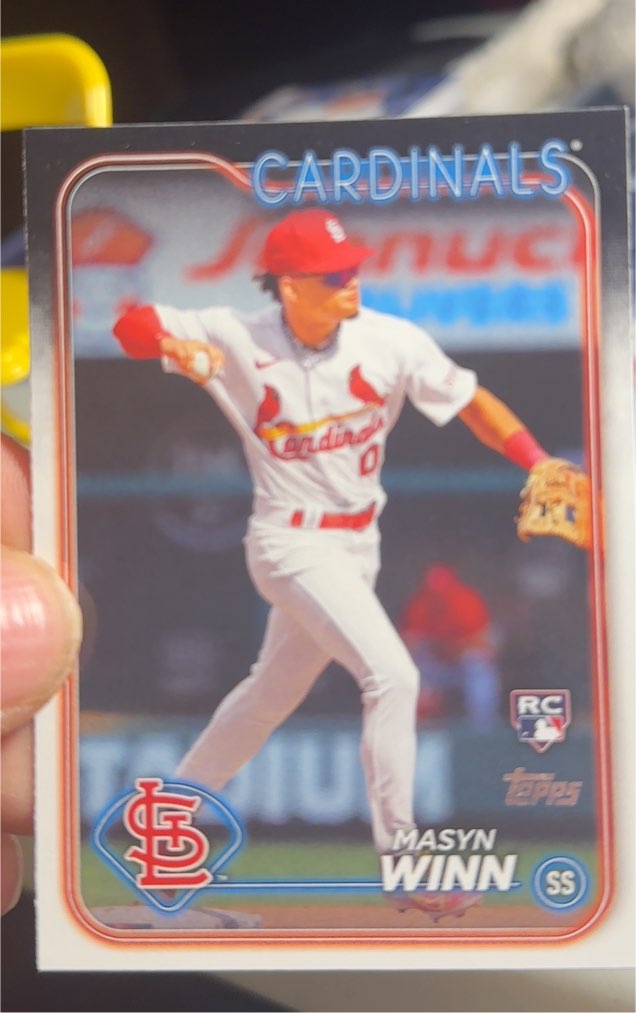 2024 Topps Chrome #189 Masyn Winn — front