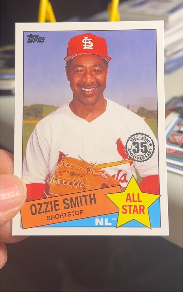 2020 Topps 1985 35th Anniversary All-Stars #85AS-24 Ozzie Smith — front