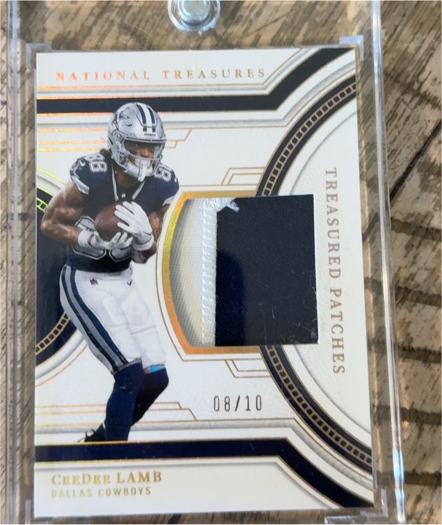 2023 Panini National Treasures #08/10 CeeDee Lamb — front