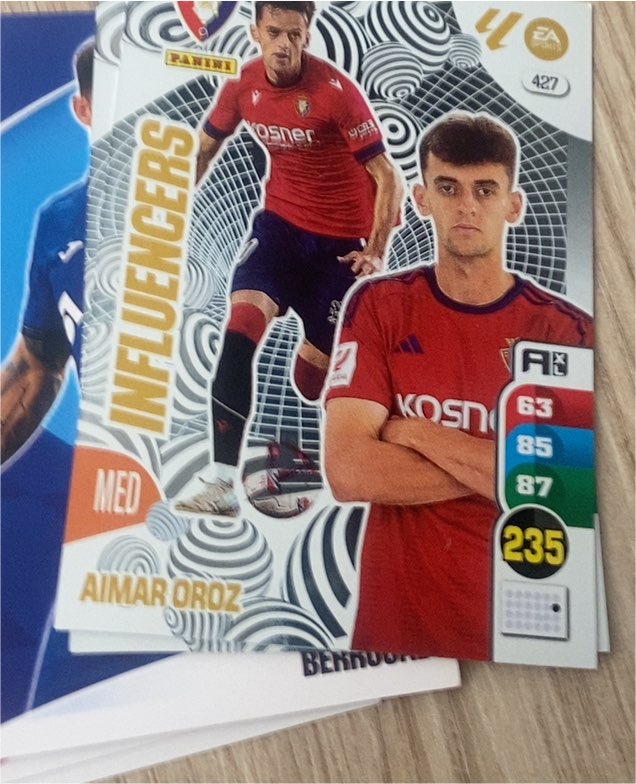 2023 Panini Adrenalyn XL #427 Aimar Oroz — front