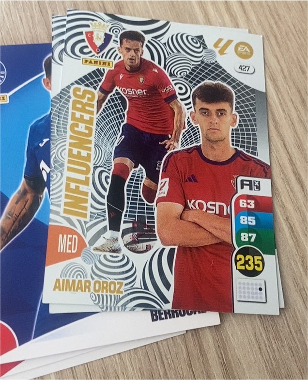 2023 Panini Adrenalyn XL #427 Aimar Oroz — front