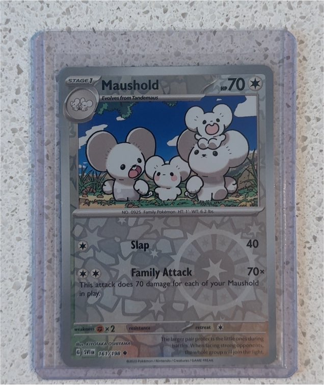2023 Pokémon Scarlet & Violet Base Set #161 Maushold — front