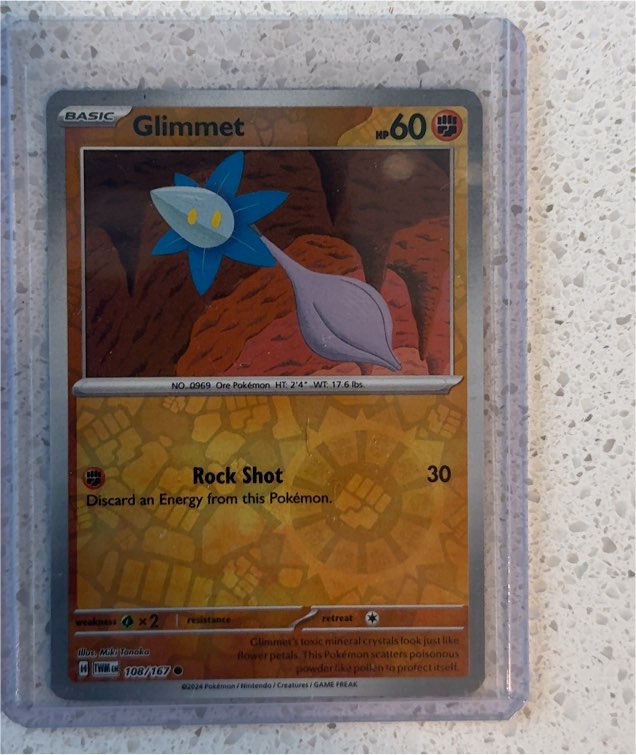 2024 Pokémon SV06 Twilight Masquerade #108 Glimmet — front