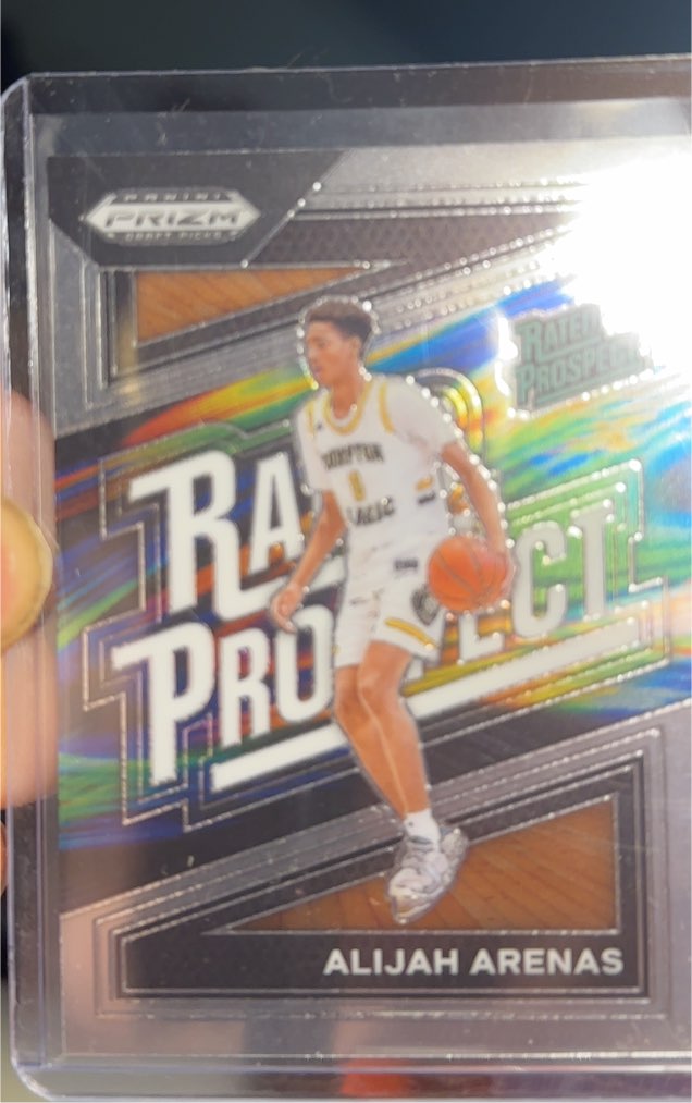 2024 Panini Prizm Draft Picks #6 Alijah Arenas Rated Prospect — front