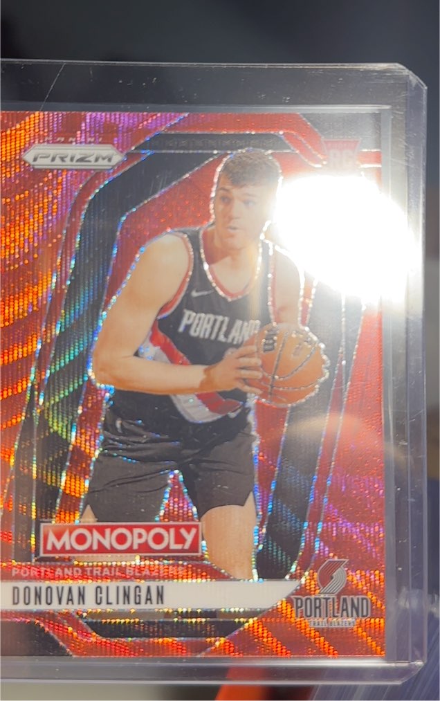 2024-25 Panini Prizm Monopoly #6 Donovan Clingan — front