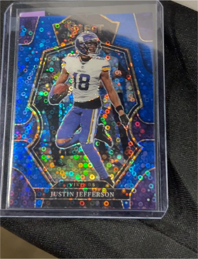 2022 Panini Select #163 Justin Jefferson — front