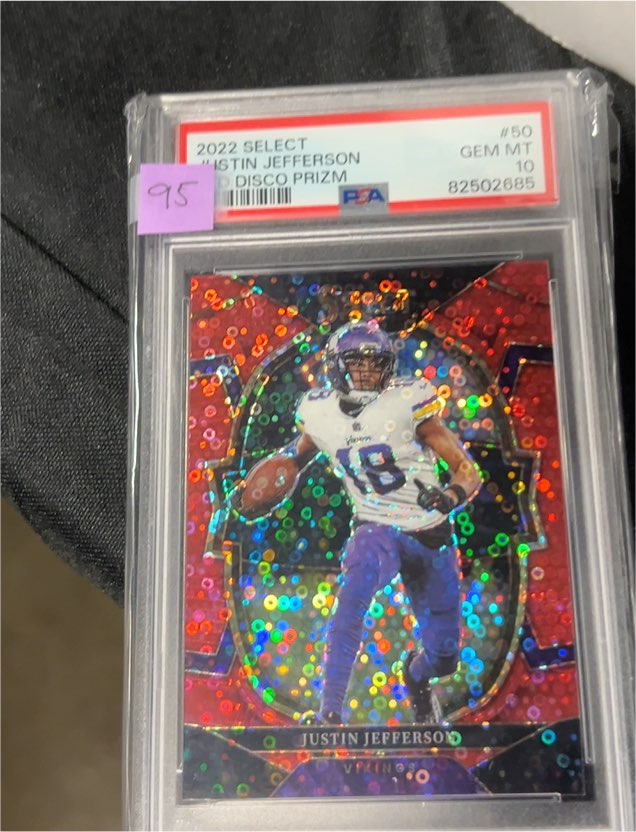 2022 Panini Select #50 Justin Jefferson — front