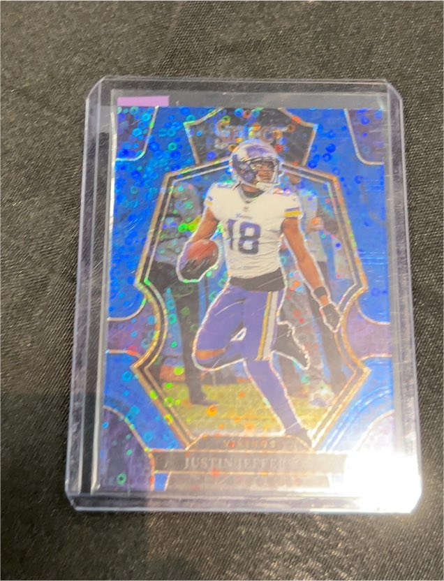 2022 Panini Select #163 Justin Jefferson — front