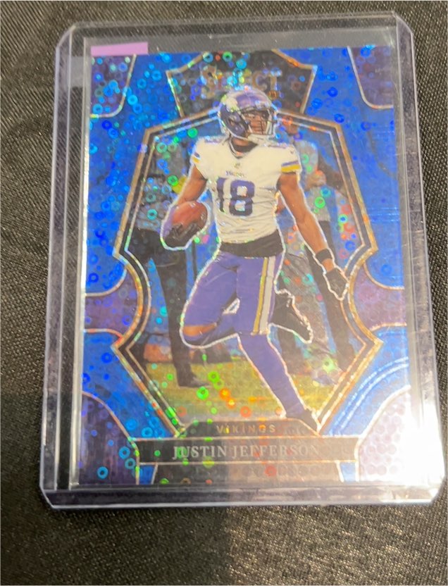 2020 Panini Select Prizm #161 Justin Jefferson — front