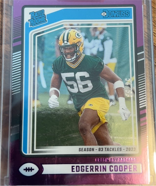 2024 Donruss #325 Edgerrin Cooper — front