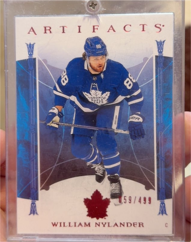 2022-23 Upper Deck Artifacts #89 William Nylander — front