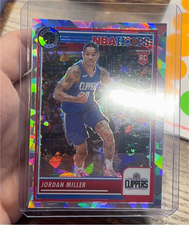 2023-24 Panini NBA Hoops Premium Stock #237 Jordan Miller — front