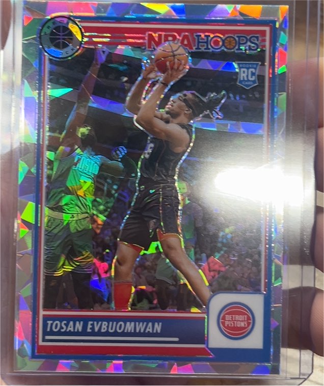 2023-24 Panini Hoops Premium Stock #133 Tosan Evbuomwan — front