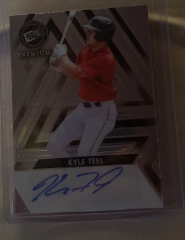 2024 Leaf Press Pass Premium #BA-KT1 Kyle Teel — front