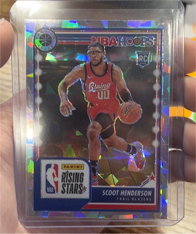2023-24 Panini NBA Hoops Premium Stock #280 Scoot Henderson — front