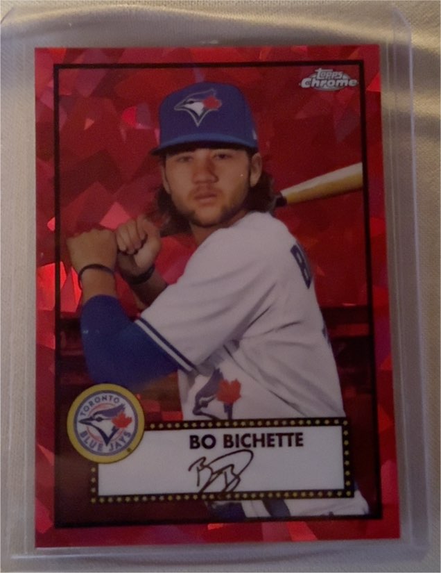 2021 Topps Chrome Platinum Anniversary #199 Bo Bichette — front