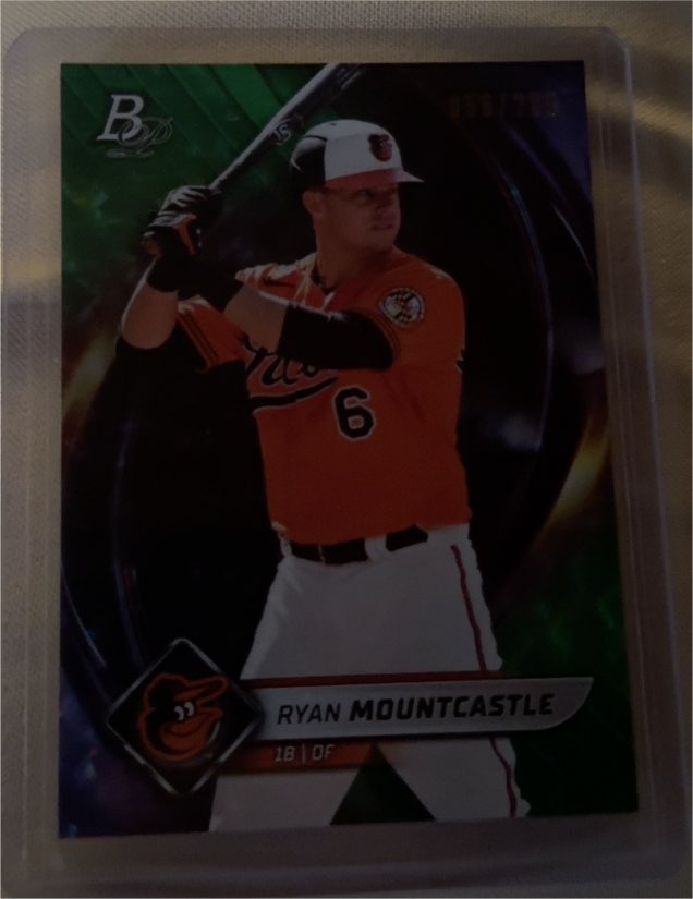 2022 Bowman Platinum #94 Ryan Mountcastle — front
