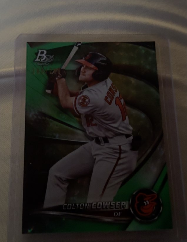 2022 Bowman Platinum Top Prospects #TOP-76 Colton Cowser — front