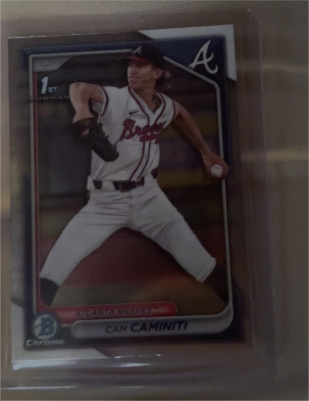 2024 Bowman Draft Chrome #BDC-20 Cam Caminiti — front