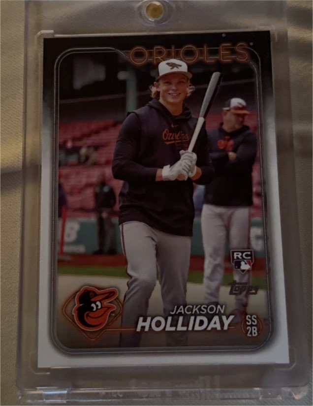 2024 Topps #697 Jackson Holliday — front