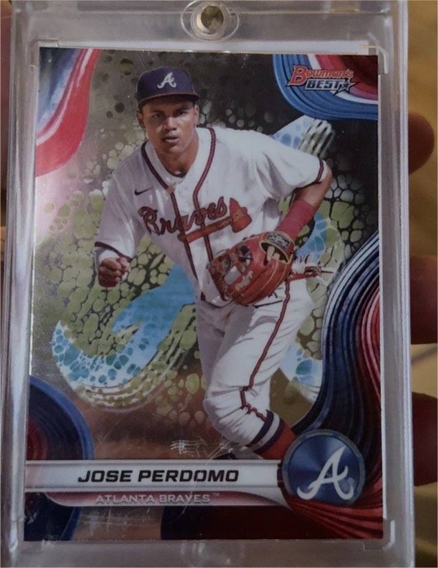 2024 Bowman's Best #TP-1 Jose Perdomo — front