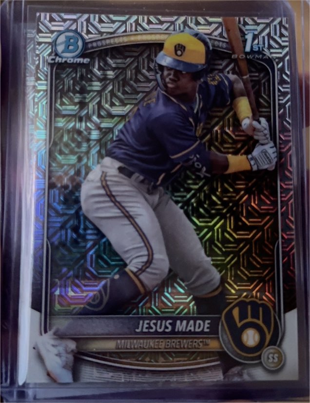 2025 Bowman Chrome #BCP-50 Jesus Made — front