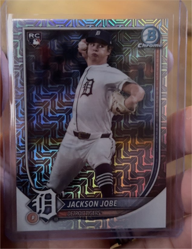 2025 Bowman Chrome #50 Jackson Jobe — front