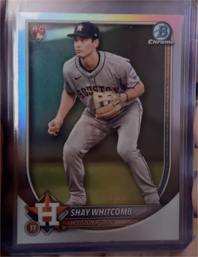 2025 Bowman Chrome #47 Shay Whitcomb — front