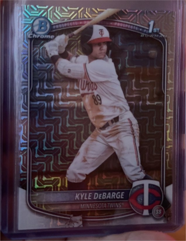 2025 Bowman Chrome Prospects #BCP-139 Kyle DeBarge — front