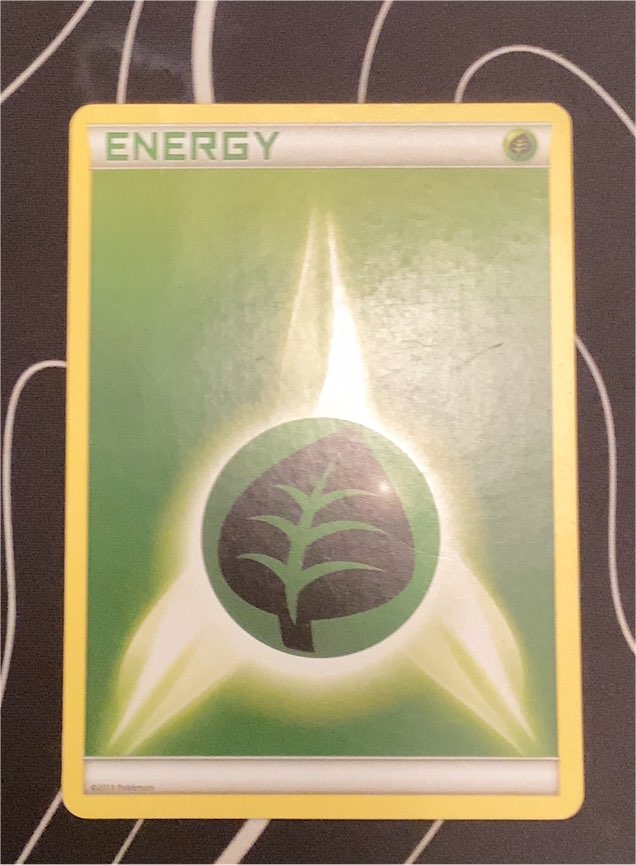2013 Pokémon XY Trainer Kit #3 Grass Energy — front
