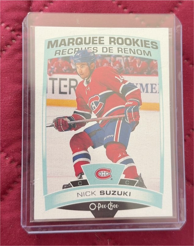 2019-20 O-Pee-Chee #647 Nick Suzuki — front
