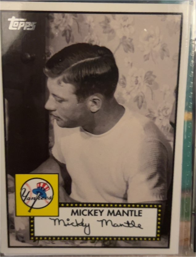 2007 Topps #MMS2 Mickey Mantle — front