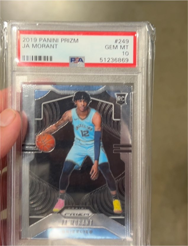 2019 Panini Prizm #249 Ja Morant — front
