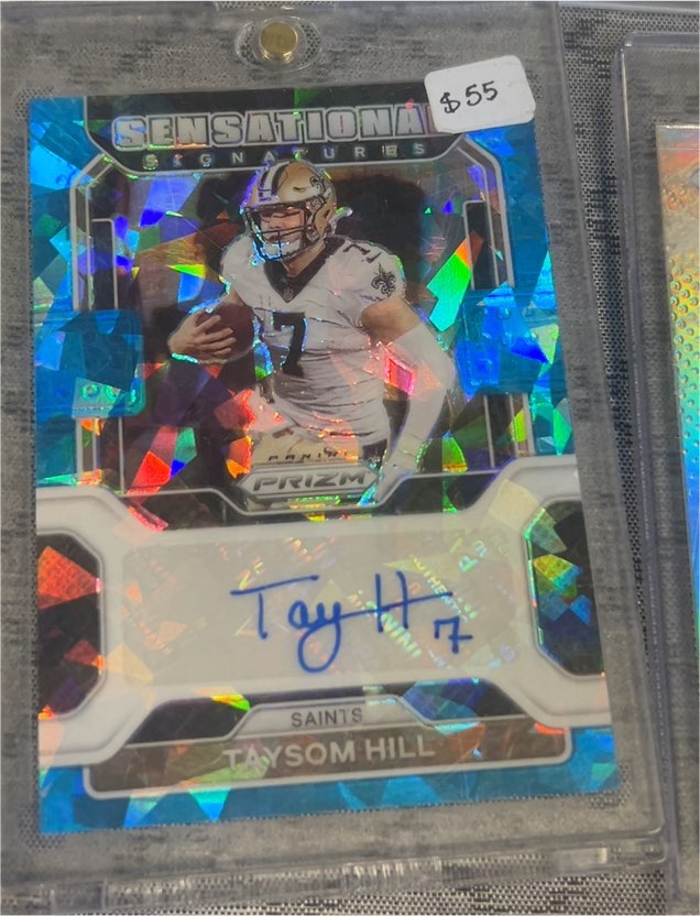 2021 Panini Prizm Sensational Signatures Taysom Hill — front