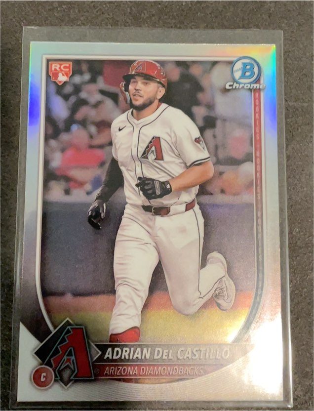 2025 Bowman Chrome #4 Adrian Del Castillo — front