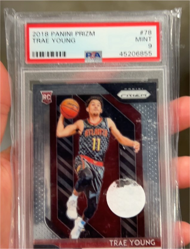 2018 Panini Prizm #78 Trae Young — front