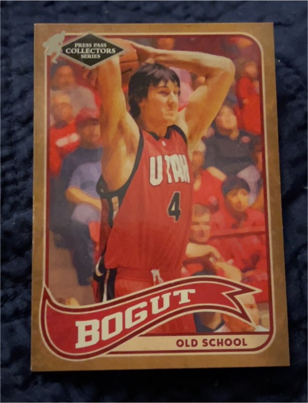 2005 Press Pass Old School #OS1 Andrew Bogut — front