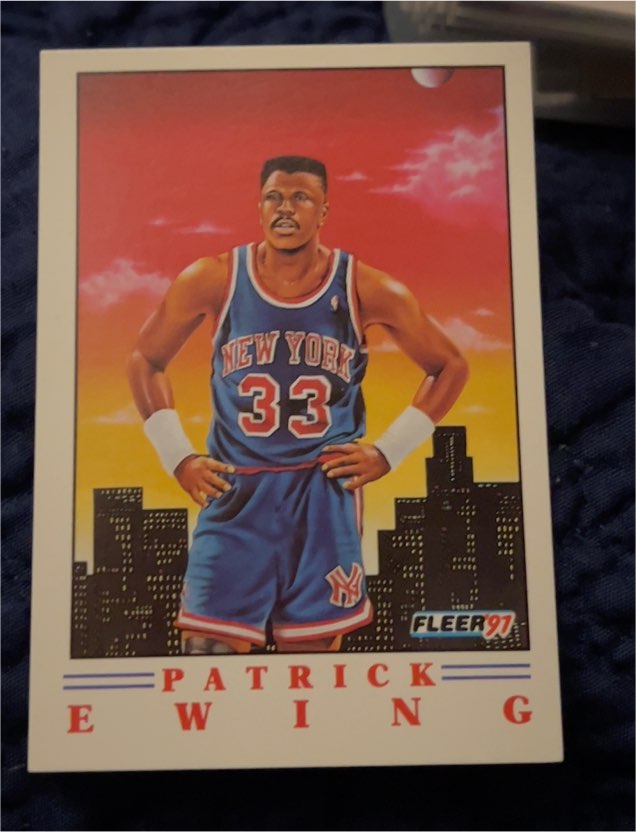1991 Fleer Pro-Visions #4 Patrick Ewing — front