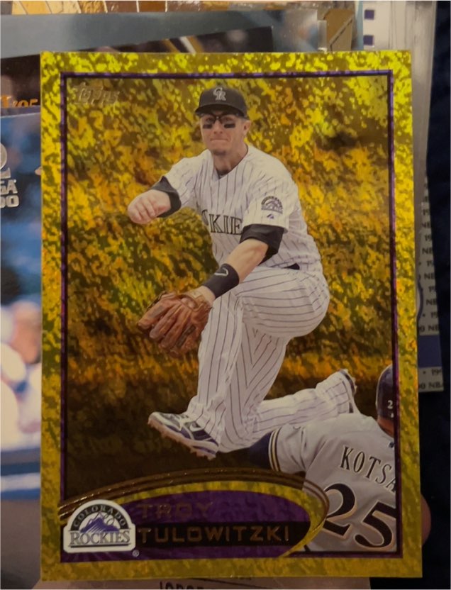 2012 Topps #140 Troy Tulowitzki — front