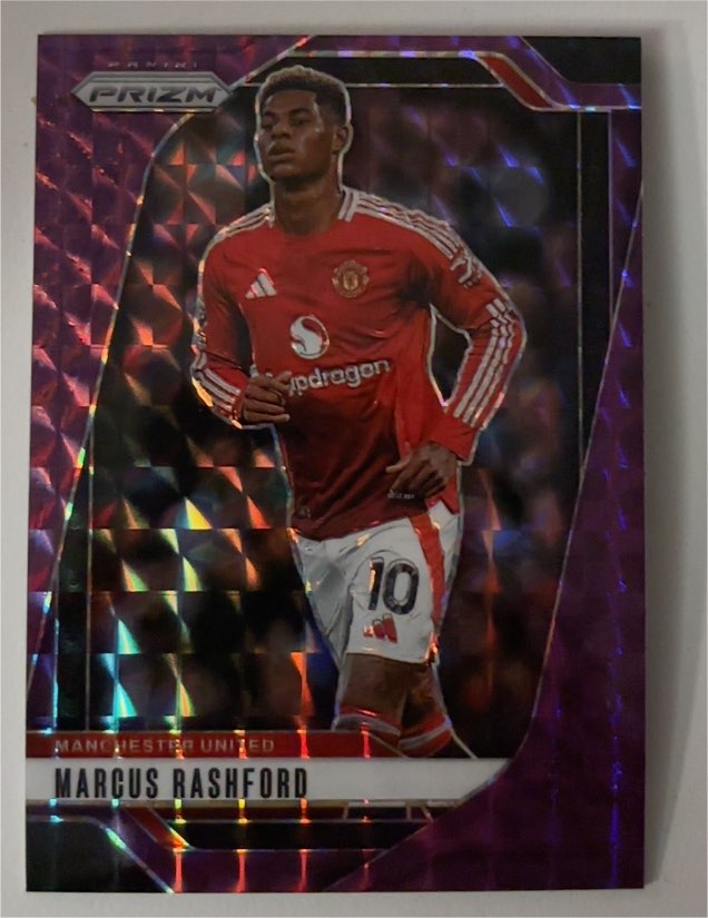 2024-25 Panini Prizm Premier League #126 Marcus Rashford — front