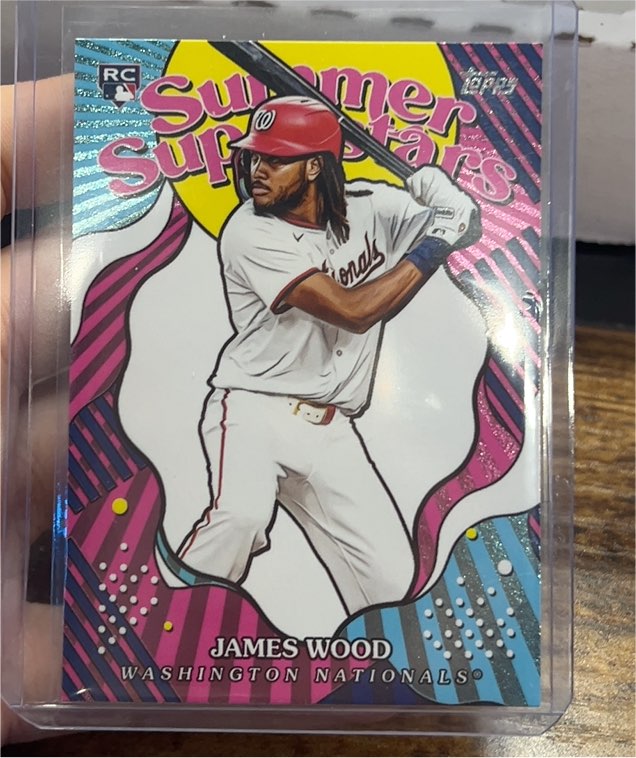 2025 Topps Series 2 #SS-39 James Wood — front