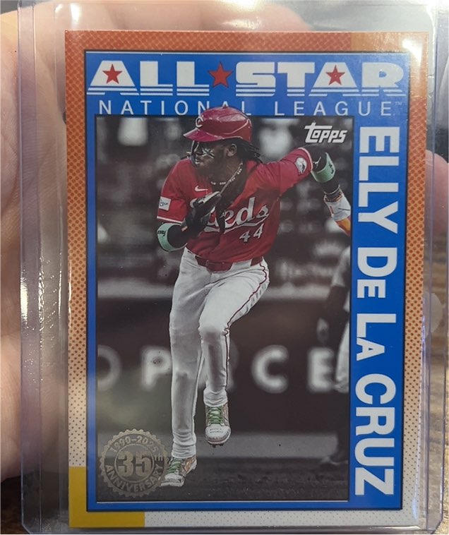 2025 Topps Series 2 1990 Topps All-Star #90AS-6 Elly De La Cruz — front