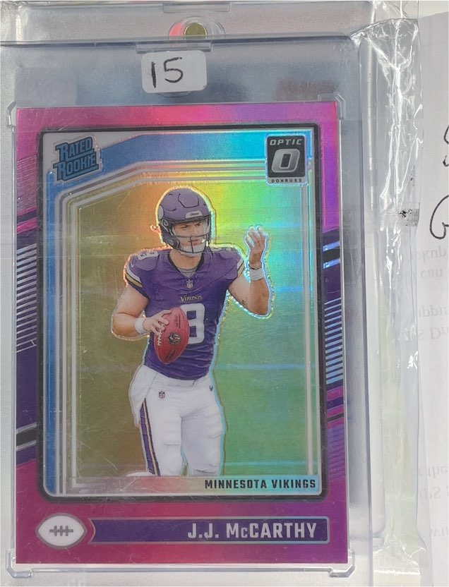 2024 Donruss Optic #235 J.J. McCarthy — front