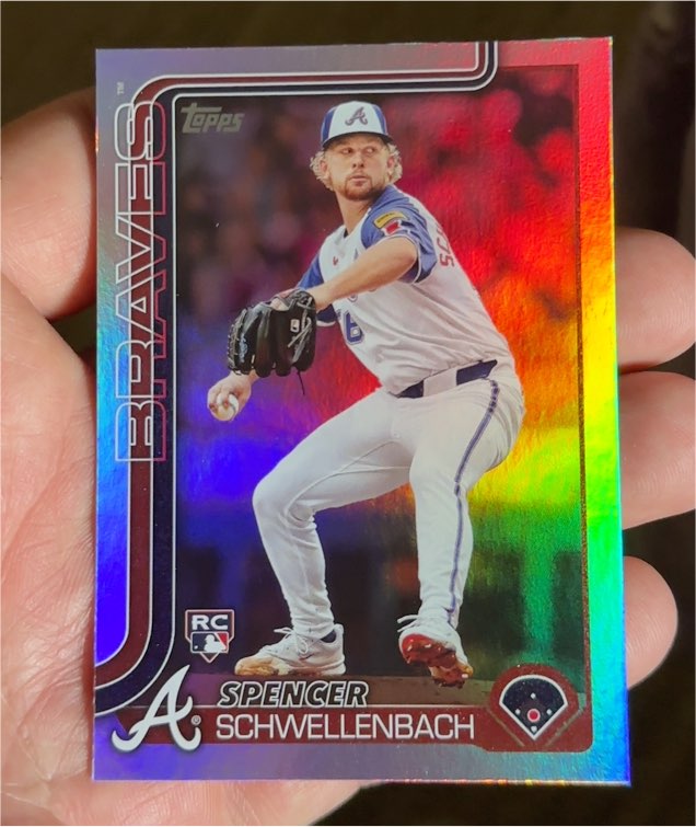 2025 Topps Series 1 #103 Spencer Schwellenbach — front