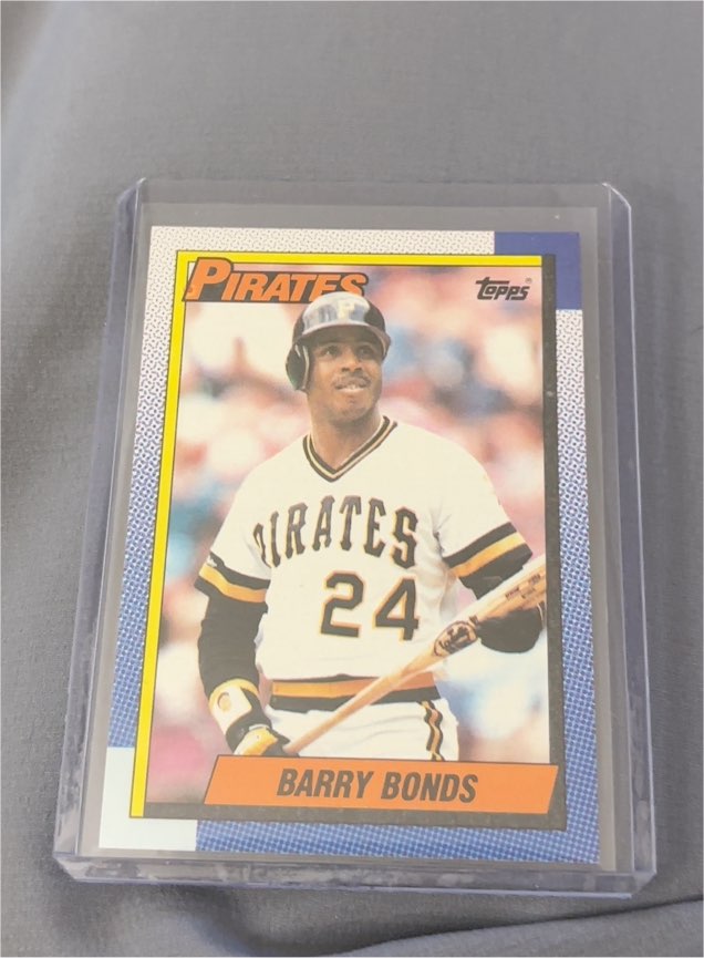 1990 Topps #220 Barry Bonds — front