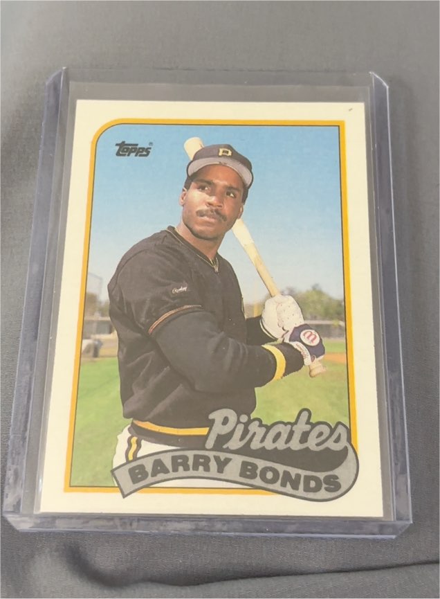 1989 Topps #620 Barry Bonds — front